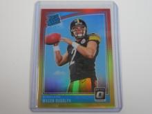 2018 PANINI DONRUSS OPTIC MASON RUDOLPH RED YELLOW PRIZM RATED ROOKIE CARD RC