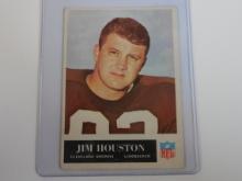 1965 PHILADELPHIA #35 JIM HOUSTON ROOKIE CARD CLEVELAND BROWNS