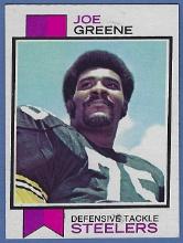 Sharp 1973 Topps #280 Mean Joe Greene Pittsburgh Steelers