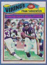 Nice 1977 Topps #400 Fran Tarkenton Minnesota Vikings