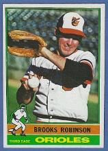 High Grade 1976 Topps #95 Brooks Robinson Baltimore Orioles