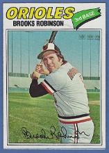High Grade 1977 Topps #285 Brooks Robinson Baltimore Orioles