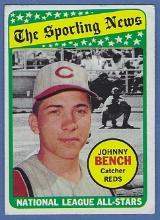 1969 Topps #430 Johnny Bench AS Cincinnati Reds