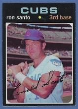 Sharp 1971 Topps #220 Ron Santo Chicago Cubs