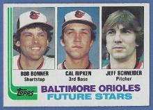 Sharp 1982 Topps #21 Cal Ripken Jr. RC Baltimore Orioles