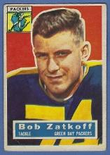 1956 Topps #67 Bob Zatkoff Green Bay Packers