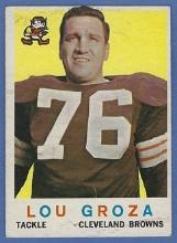 1959 Topps #60 Lou Groza Cleveland Browns