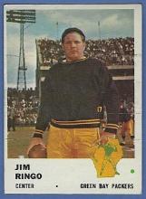 1961 Fleer #96 Jim Ringo Green Bay Packers