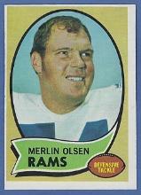 Sharp 1970 Topps #237 Merlin Olsen Los Angeles Rams