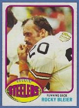 Sharp 1976 Topps #522 Rocky Bleier Pittsburgh Steelers