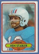 1980 Topps #65 Ken Stabler Houston Oilers