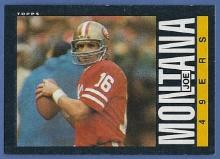 Nice 1985 Topps #157 Joe Montana San Francisco 49ers