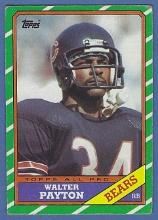 1986 Topps #11 Walter Payton Chicago Bears