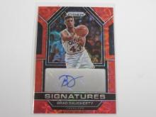 2022-23 PANINI PRIZM BRAD DAUGHERTY AUTOGRAPH RED SCOPE PRIZM CAVALIERS