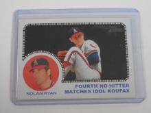 2022 TOPPS HERITAGE HIGH NUMBER SERIES NOLAN RYAN ALL ABOARD 4TH NO HITTER SP