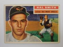 1956 TOPPS BASEBALL #62 HAL SMITH BALTIMORE ORIOLES