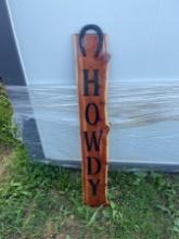 Howday Cedary Sign