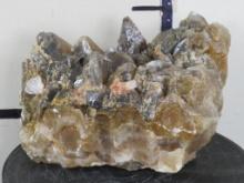 Magnificent Natural Smoke & Honey Dog Tooth Calcite Speciman ROCKS-MINERALS-CRYSTALS