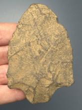 3" Morrow Mountain Point, Found in Millsboro, Sussex Co., Delaware, Ex: Vandergrift Collection