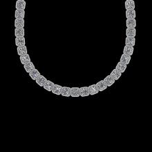 2.82 CtwVS/SI1 Diamond Prong Set 14K White Gold Necklace (ALL DIAMOND ARE LAB GROWN )