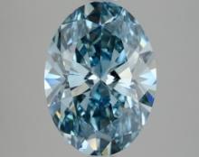 3.53 ctw. SI1 IGI Certified Oval Cut Loose Diamond (LAB GROWN)