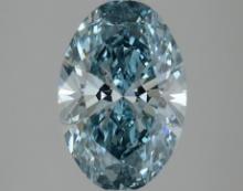 2.12 ctw. Oval IGI Certified Fancy Cut Loose Diamond (LAB GROWN)