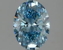 1.49 ctw. Oval IGI Certified Fancy Cut Loose Diamond (LAB GROWN)