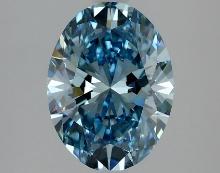 1.94 ctw. Oval IGI Certified Fancy Cut Loose Diamond (LAB GROWN)