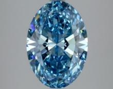 3 ctw. Oval IGI Certified Fancy Cut Loose Diamond (LAB GROWN)