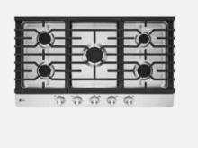 LG 36 in. Gas Cooktop in Stainless Steel with 5 Burners