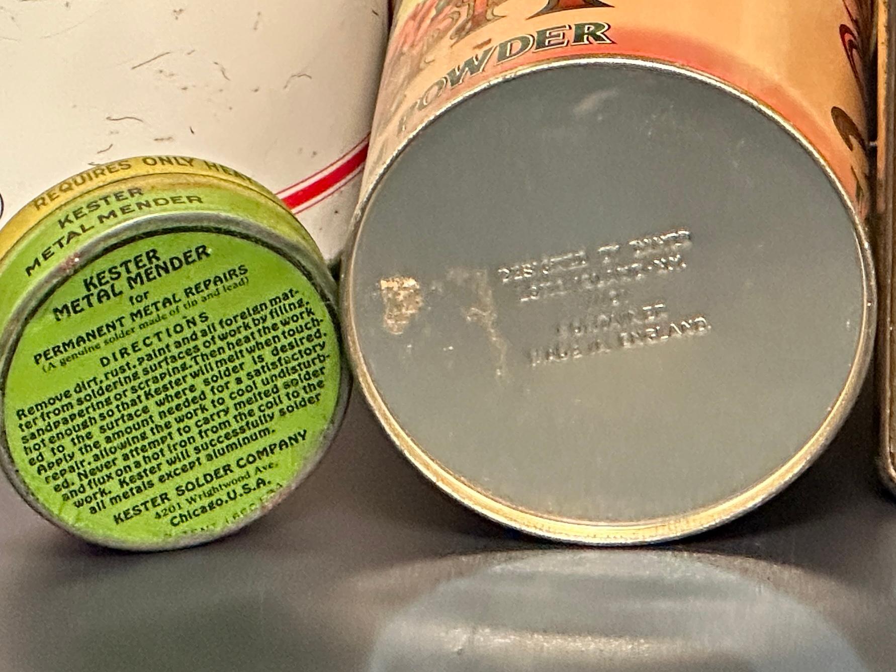 Collection of Vintage Tins