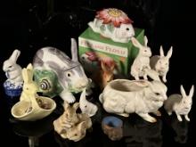 Bunny Rabbit Figurine Collection