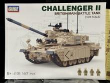 British Battle Tank Building Set