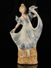 Art Deco Porcelain Dancer Figurine