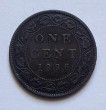 1896 Canada Large Cent VF