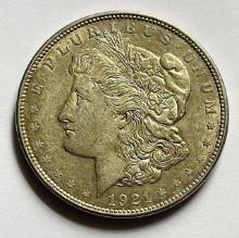 1921-D Morgan Silver Dollar MS62