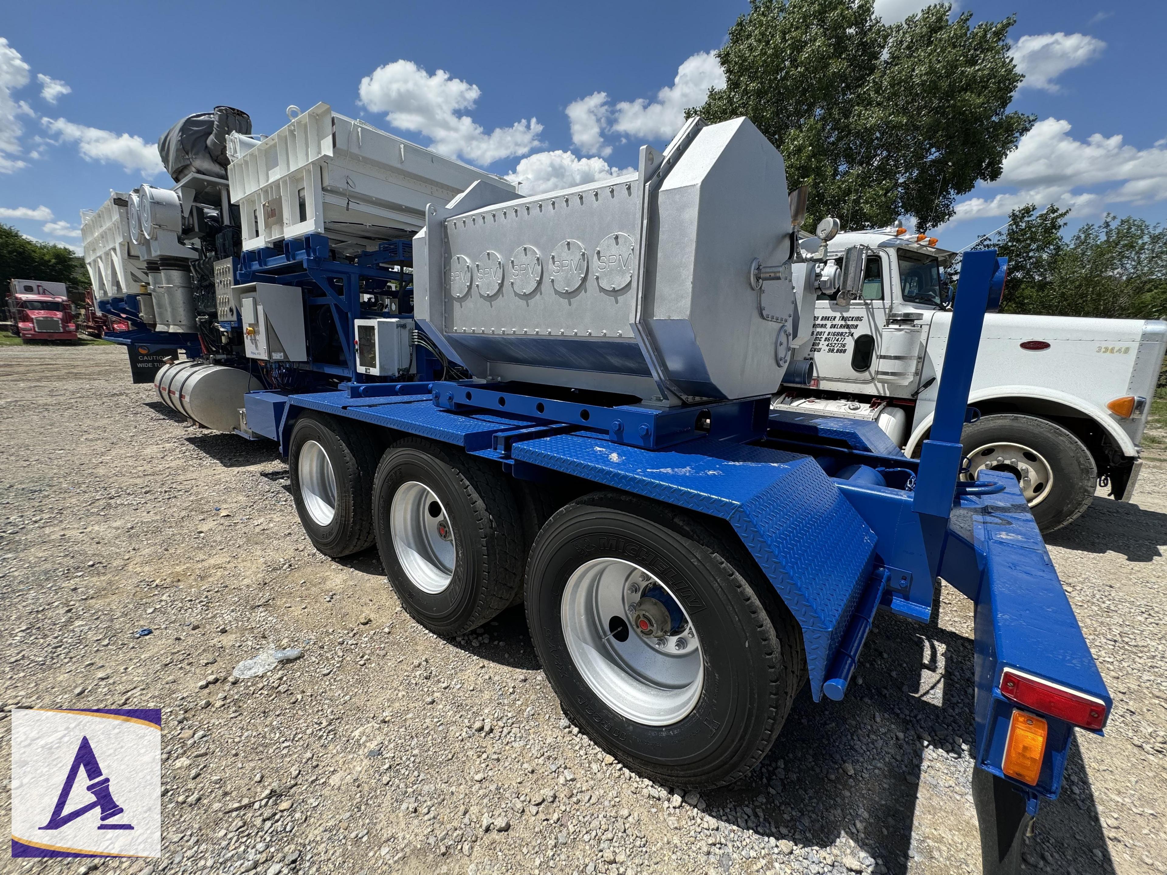 **FIELD READY** 2012 SPM 2500HP Tier 4 Frac Pump - Detroit Series 4000 Diesel - Allison Trans.