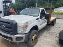 2012 Ford F550 Flat Bed Truck