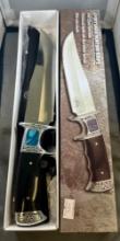 Kentucky Cutlery Co. Sportsman Hunting Knife unused w/ original box