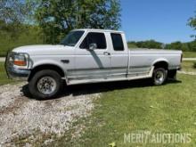 1996 Ford F250 XLT 4wd extended cab pickup