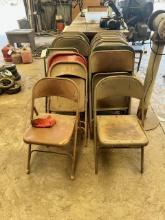 25 METAL CHAIRS