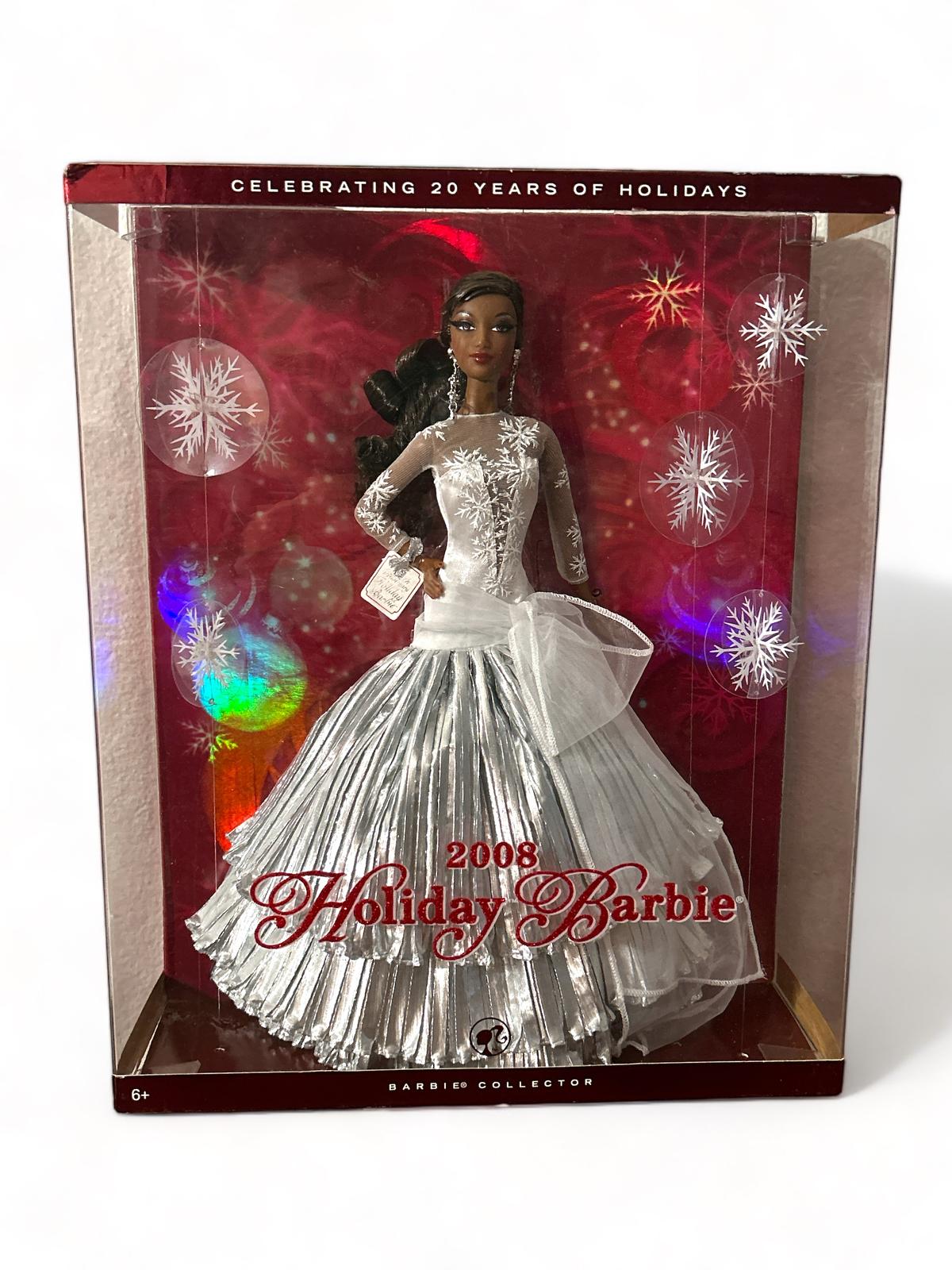 2008 Holiday African American Barbie - Barbie Collector's Edition