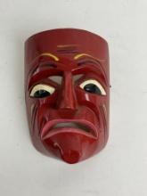 Mexican Folk Art Wood Mask