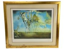 Salvador Dali Temptation of St. Anthony's Lithograph Signed and Numbered with COA