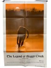 Vintage Original 1973 "The Legend of Boggy Creek" Movie Poster