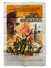 Vintage Original 1973 "The Doll Squad" Movie Film Poster