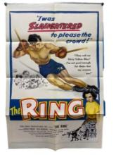 Vintage Original 1952 "The Ring" Drama Movie Film Poster