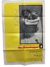 Vintage Original 1970 "The Grasshopper" Romance Movie Film Poster