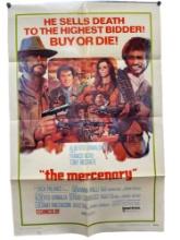 Vintage Original 1968 "The Mercenary" Movie Film Poster