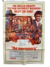 Vintage Original 1968 "The Mercenary" Movie Film Poster
